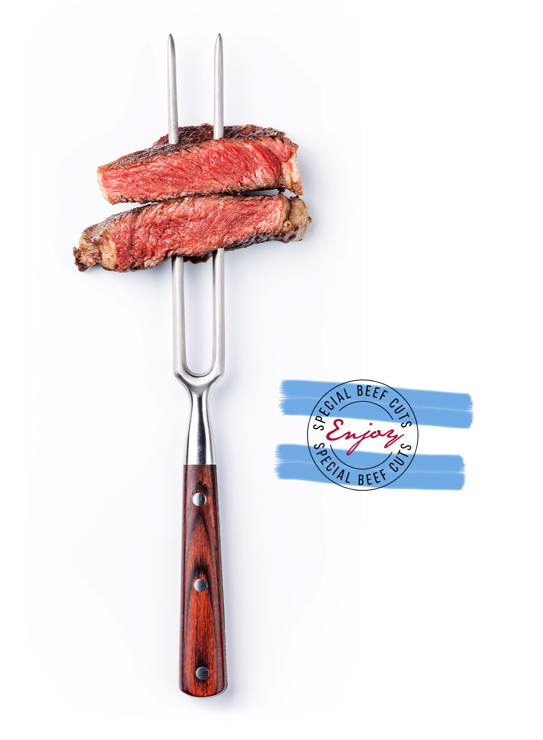 Supremo Premium Rindfleisch Steak Spezialitäten Argentinien