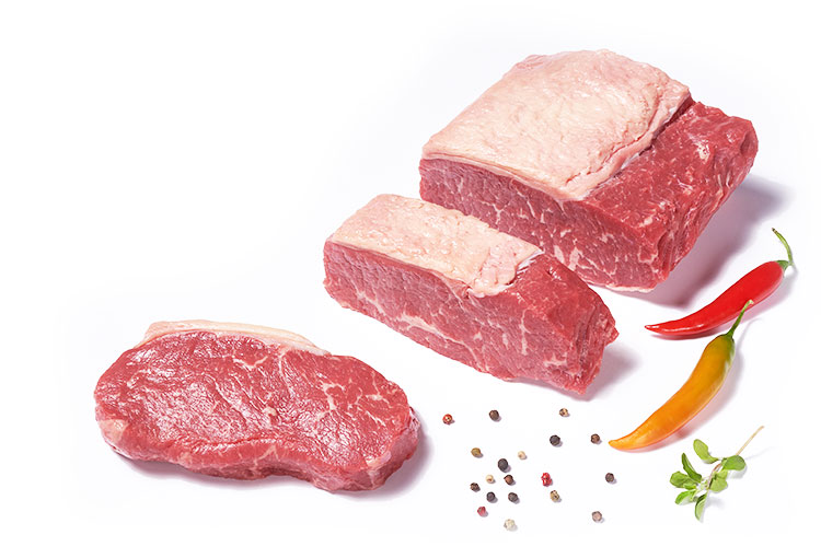 Supremo Premium Rindfleisch Roastbeef / Rumpsteak / Striploin Steak / New York Strip
